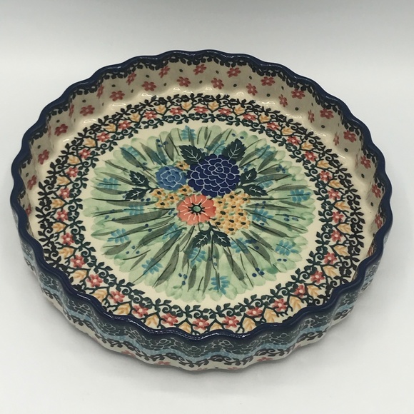 Ceramika Artystyczna Other - Ceramika Artystyczna Fluted Pie/Tart Dish #2124